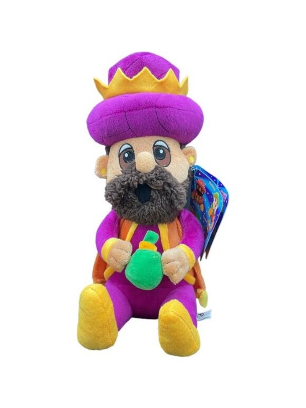 Sugar Loaf Nativity Plush King Balthazar Wise Men Christmas Holiday Decor Toy